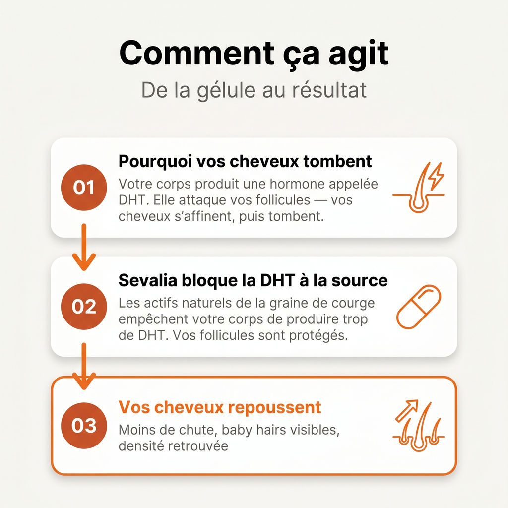 Pépins de Courge Softgels — Anti-DHT Naturel